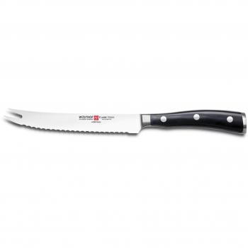 Wüsthof Classic-Ikon - Cuchillo para tomate, 14 cm