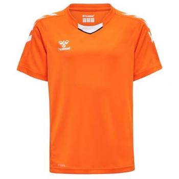 Hummel hmlCORE XK Kid's Jersey T-Shirt Orange Tiger 16 Years Male
