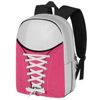 Oh My Pop! Fuchsia Mochila Sneakers, Fucsia, 30 x 40cm, Capacidad 20 L