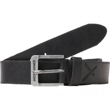 Jack & Jones Rock Black Leather Belt for Men