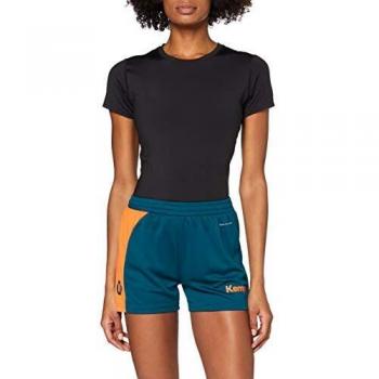 Kempa - Peak Shorts Woman, Color Naranja,Gris, Talla M