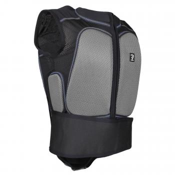 Horka Ecuestre Mujer Hombre Protector de espalda con jinete y caballo cuerpo protección Seguridad, gris