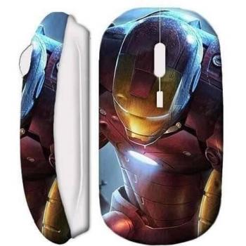 Ratón inalámbrico Iron Man blanco