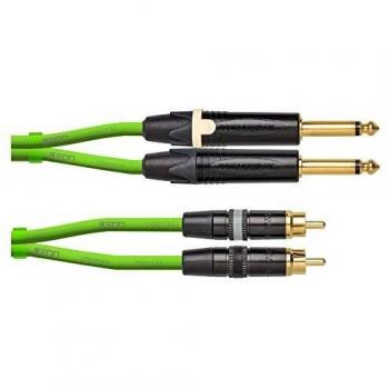Cordial CEON DJ Plug-RCA 1,5 G Verde