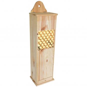 Panera de pino con cajón - 78x21x17 cm