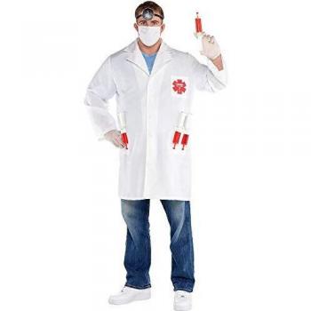 Amscan Dress Up- Disfraz de Dr Hot Shot, Color no sólido, XX-Large Upto 50-Inch Chest