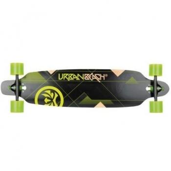 Urban Beach Longboards Twin Tip - Longboard, color Verde