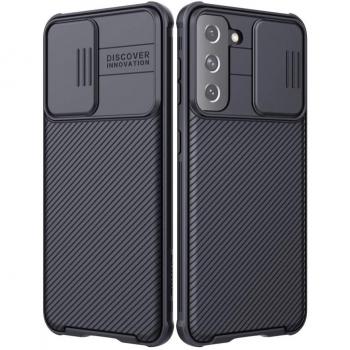 Nillkin CamShield Pro Case for Samsung Galaxy S21 - Black Camera Slider Protection Cover