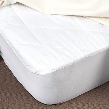 Protector acolchado impermeable 90x190/200+25 blanco