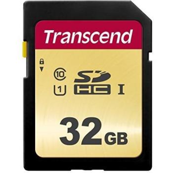 Transcend 32GB SDHC Clase 10 UHS-I Tarjeta de Memoria Flash