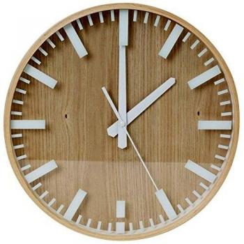 PLATINET - Yestarday - Reloj de Pared, 31,3 cm, Color Beige