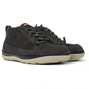 Botines de hombre Camper Peu Pista GM con suela Michelin, color gris oscuro, talla 46