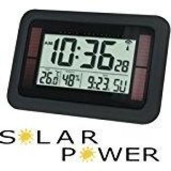 Balance Meteo - He-Clock-84 Reloj Radiocontrolado Con Alimentacion Solar