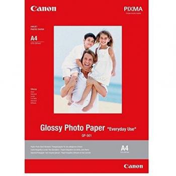 Canon Papel fotográfico brillante GP-501 tamaño A4