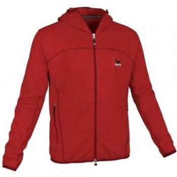 SALEWA  - Chaqueta de acampada y senderismo para hombre, tamaño L, color rojo