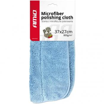 Paño de limpieza y pulido de microfibra 37x27cm 800g/m2 AMiO