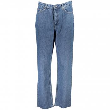 Classic Blue Straight-Leg Jeans for Women - W32 L30