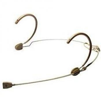 Micrófono de Diadema Proel HCM10v2 con Patrón Cardioide, Color Beige y Conector Multi