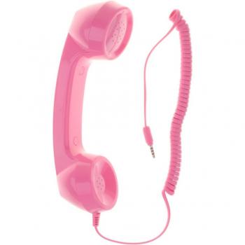 Auriculares clásicos creativos con micrófono para iPhone, mini auriculares receptor de 3.5mm, disponibles en 4 colores