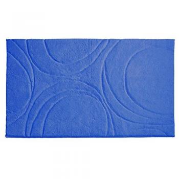 DINTEX - Alfombra Baño Text. Icono Azul Dintex 40X60 Cm