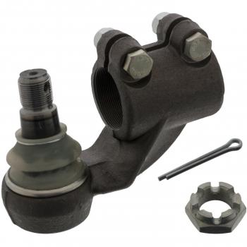 Rótula de dirección FEBI BILSTEIN 03957 con rosca derecha, diámetro del pasador de 14 mm, longitud total de 150 mm y fabricada en acero