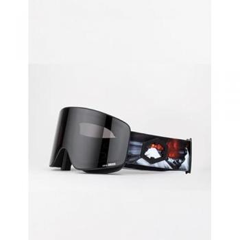 Out Of Void Peaks Gafas de Ventisca negro con lentes ahumados, diseño unisex, tamaño único, ideales para esquí y snowboard