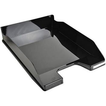 Organizador de Correspondencia Combo Midi Brillante Negro - Pack de 6