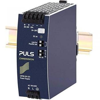 Fuente de alimentación DIN 24V 20A 480W con 1 salida