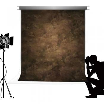 Kate 10x10ft/3x3m Texture Fotografía Marrón Hand Painted Gran Fondo para Studio Photographic No Pliegues para recién Nacido Familt Shoot Studio Props