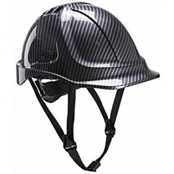 Portwest Casco Endurance Con Aspecto De Fibra De Carbono, Color: Gris, PC55GRR