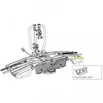 Thule TH1500052601 Soporte de Luces Derecho, Unisex Adulto, Carbono, Talla Única