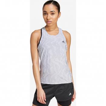 Camiseta técnica sin mangas Adidas Ultimate Airchill Engineered para mujer en color gris (talla M)