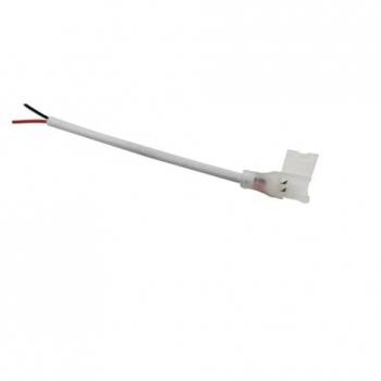 Conector para Tira LED 220V AC 120LED/m 20m IP67 Ancho 9 mm Corte Cada 10 cm Blanco