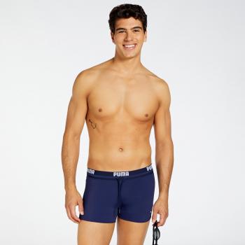 Puma Bañador Boxer Logo Azul Hombre Adulto
