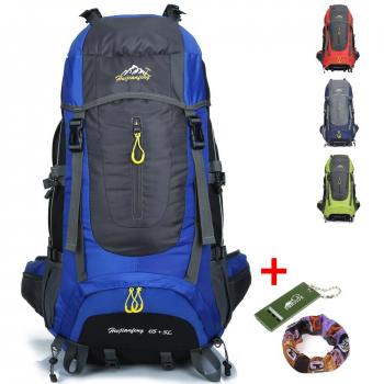 Ticktock Ong 70L Viajes Mochila Gran Senderismo Alpinismo Ruck Sack Agua Resistang Bolsa de equipaje para viajes al aire libre Escalada Camping