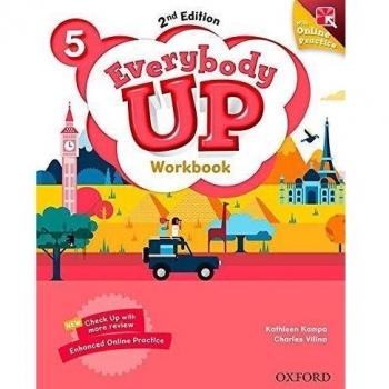 Everybody Up! 2nd Edition 5. Workbook with Online Practice: Linking your classroom to the wider world - 9780194106429