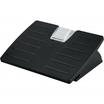 Fellowes - Office Suites - Reposapiés ergonómico Ajustable en Altura con Protección Anti-bacterias Microban - Soporte para Apoyo de pies inclinable para Oficina y hogar