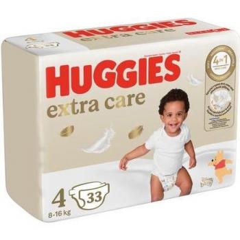 Huggies Extra Care Talla 4 (8-16Kg) 33 unidades