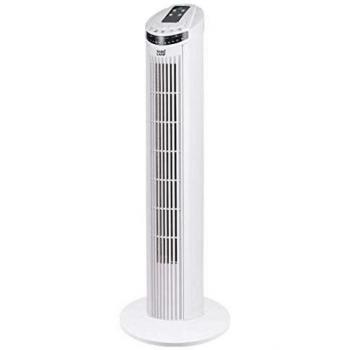 Ventilador Torre NAZARE Blanco 45w con temporizador de apagado Fabrilamp