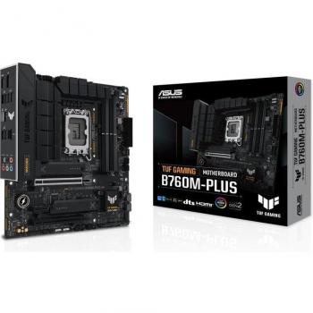 ASUS TUF GAMING B760M-PLUS WiFi D4 LGA 1700(Intel 12th/13th Gen) Micro ATX Gaming Motherboard(PCIe 5.0, DDR4,2xM