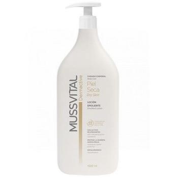 Mussvital Dermactiv Loción Emoliente para Piel Seca, 1 Envase de 1000 ml