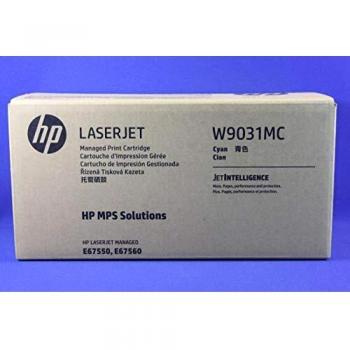 HP Cyan Managed LaserJet Toner Cartridge