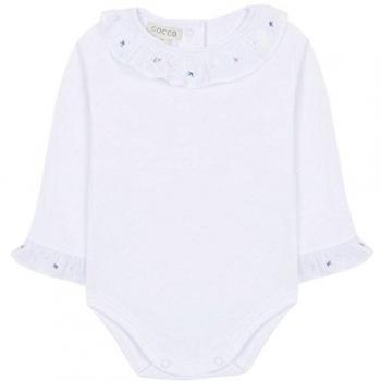 Gocco W71Iylna401Wa, Body para Bebé-Niños, Blanco, 68