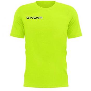 Givova Fresh Cotton T-Shirt Unisex 2XL Fluorescent Yellow
