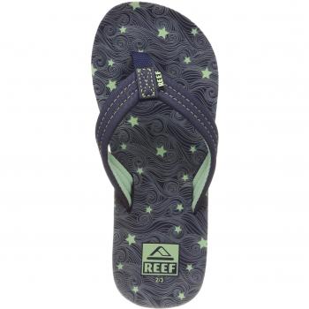 Reef Kids Ahi Glow, Chanclas para Niños, Azul