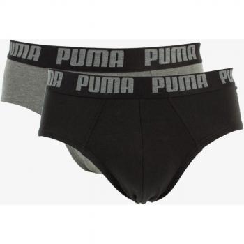 Caleçon Puma Básico para Hombre - Color Gris - Pack de 2, Talla XL
