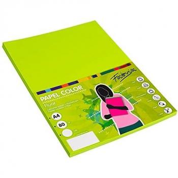Fabrisa 748517A100 - Papel de colores, color amarillo limón