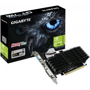 Gigabyte - Gf gv-n710sl-1gl pcie2.0 silent 1gb ddr3 954mhz vga dvi hdmi in #5491
