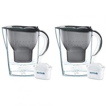 Jarra de Agua Filtrada Brita Marella 2.4L Gris con Cartucho MAXTRA+