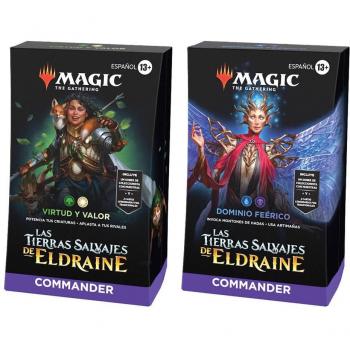 Commander: Las Tierras Salvajes de Eldraine - 4 Mazos (Español)